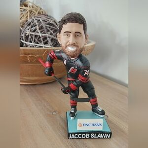 🏒🔥 #74 Jaccob Slavin – Carolina Hurricanes Bobblehead Figurine Limited Edition